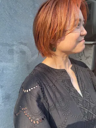 ショート さの あやねのヘアスタイル