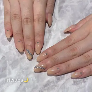 ネイル ritsuna🌙 nail堺筋本町のネイルデザイン