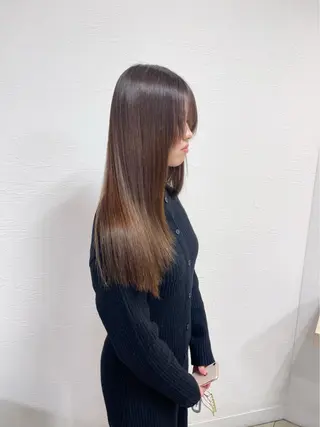 ロング Ash国立店 池田勇一”のヘアスタイル