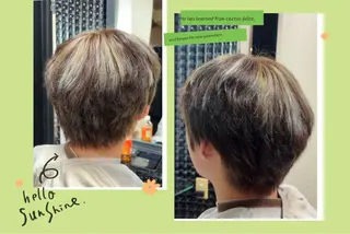 ショート カラー メンズ 鄭 瑩(てい えい) 🌈モデル募集🩵のヘアスタイル