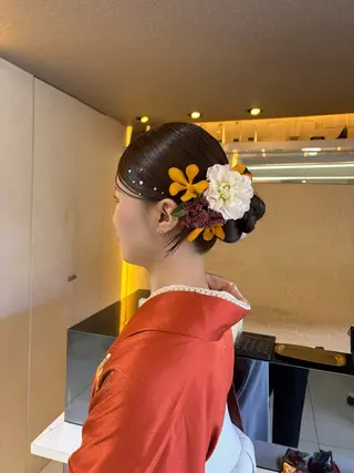 ヘアアレンジ ヘアセット／眉毛カッ ト/Nana〻のヘアスタイル