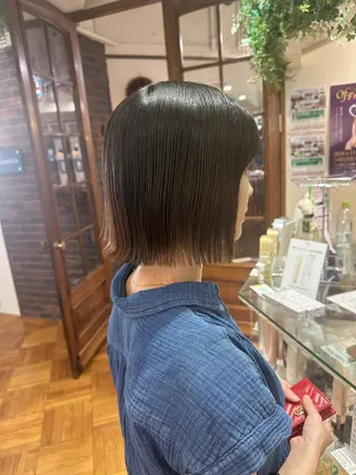 ショート オブヘア所属・銀座／カット ／ボブ　るかのヘアスタイル