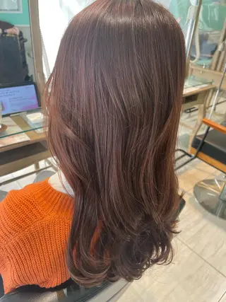 ロング カラー 極艶透明感カラー🐰 髪質改善/出雲つぐみのヘアスタイル