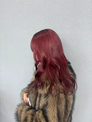 ロング カラー ヘアアレンジ ミルクティー/ピンク カラー/ みう🎀のヘアスタイル