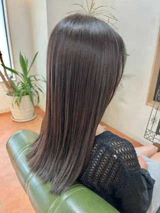 ロング カラー 石井 佑樹のヘアスタイル