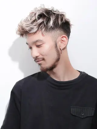 メンズ メンズカット 鈴木ルナのヘアスタイル