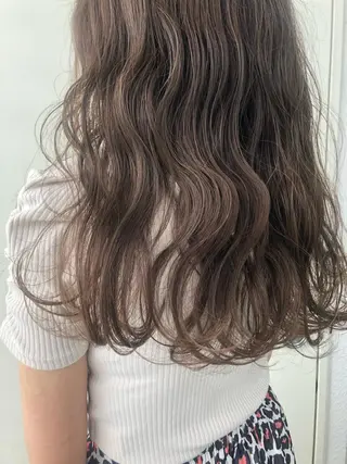 ロング カラー ヘアアレンジ 女性スタイリスト専門サロン Zina 天神所属・NANA／trend style🕊🍑のヘアスタイル