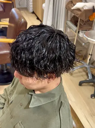 パーマ メンズ メンズ/パーマ/ 目黒/オノザトのヘアスタイル