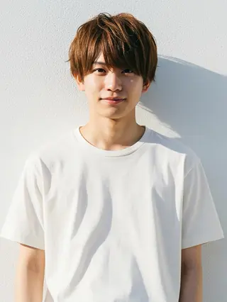 カラー メンズ 村田 淳のヘアスタイル