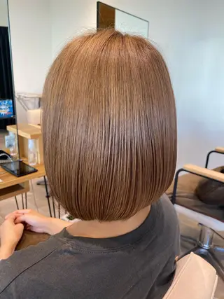 カラー 南上 野々佳のヘアスタイル