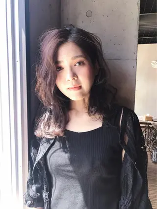 セミロング カラー パーマ CACETTE所属・タナハラ クミコのその他イメージ