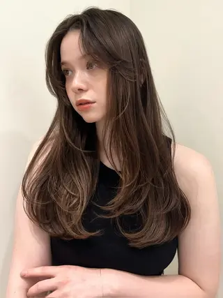 ロング 透明感カラー Jilblanアオイのヘアスタイル