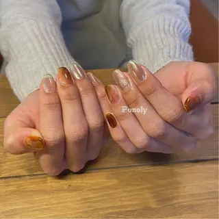 ミディアム ネイル 10ten所属・10ten Mikiのネイルデザイン