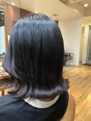 ミディアム 山本　恵 (やまもと  けい)のヘアスタイル