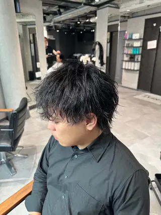 ショート ヘアアレンジ メンズ NEXT NEO所属・メンズヘア静岡 ✂︎Ryuheiのヘアスタイル