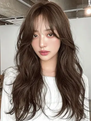 ロング カラー 🌛ダブルカラー 🌜SAYAKAのヘアスタイル