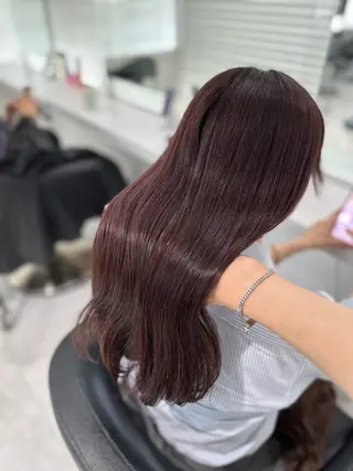 ミディアム カラー ♡上品韓国髪♡ブラ ウン/SAYATOのヘアスタイル