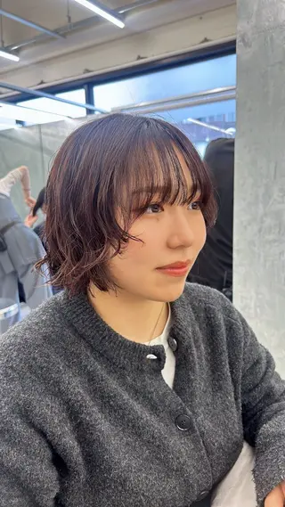 ショート パーマ BASSA池袋 Rera/レイヤーのヘアスタイル