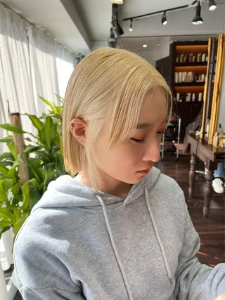 ショート ワンホンヘア ケラチン/Kaitoのヘアスタイル