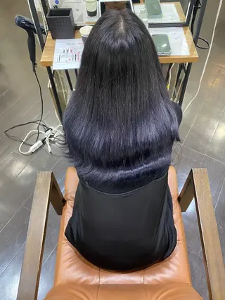 ロング カラー ヘアアレンジ 🍒ᩚ名駅/艶髪 縮毛矯正/あゆ🍒ᩚのヘアスタイル