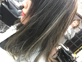 ミディアム カラー ヘアアレンジ ハイライト/髪質改善 ans/黒木 和大のヘアスタイル