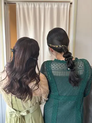 ヘアアレンジ 金沢市/美容師/ 岡島由希美のマツエク・マツパデザイン