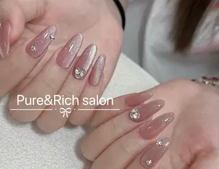 ネイル Pure&Rich Nailのネイルデザイン