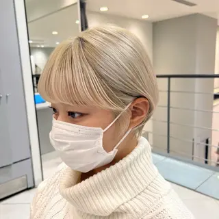 カラー 李 文のヘアスタイル