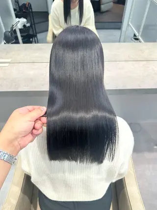 セミロング 🚨無料縮毛矯正 モデル募集中🚨のヘアスタイル