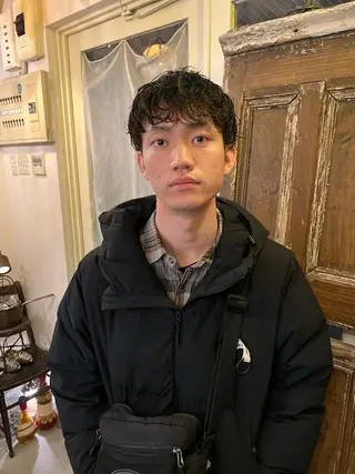 パーマ メンズ Joh/メンズカット /レイヤー/ブリーチのヘアスタイル