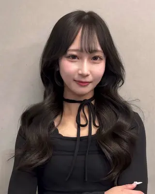 カラー meby所属・🩵福岡ブリーチなし カラー/紫音🩵のヘアスタイル