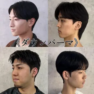 ショート カラー パーマ メンズ Men's Eir Kodamaのヘアスタイル