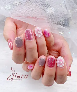 ネイル flora nailのネイルデザイン