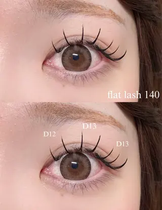 マツエク・マツパ Olivia 遠藤のマツエク・マツパデザイン