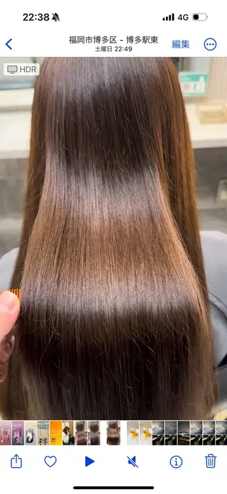 ロング カラー 木原良 (キハラ リョウ)のヘアスタイル