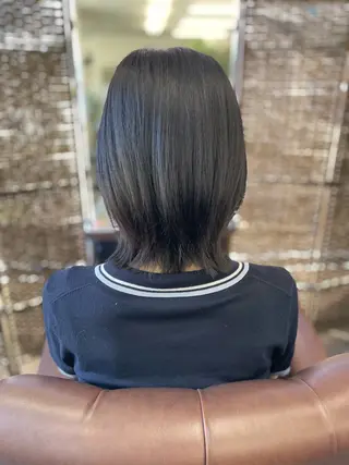 ミディアム 沢田 瞳のヘアスタイル