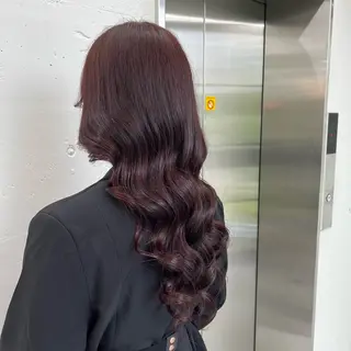 ロング カラー ヘアアレンジ 🎀ちさ🎀 JILLSTUDIOのヘアスタイル
