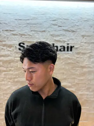 ショート パーマ メンズ メンズカットNo,1 小池 魔裟斗のヘアスタイル