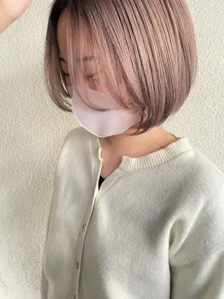 ショート カラー suvvy hairsalonのヘアスタイル