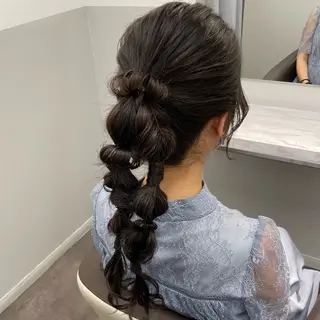 ロング 💎韓国ヘア💎 Harukaのヘアスタイル