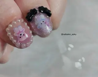 ネイル Spiky とうげ ふうかのネイルデザイン