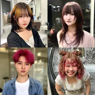 カラー lin. color.+ﾟのヘアスタイル