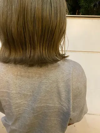 ミディアム 🌿艶ハイトーン/ 似合わせヘア/ショウのヘアスタイル