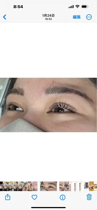 アイブロウ プライベートサロン エクスティアラのマツエク・マツパデザイン