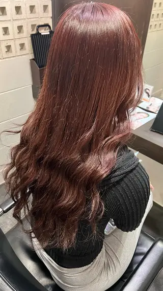 ロング 西村 美月のヘアスタイル