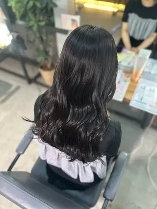 ロング カラー 溜 一太のヘアスタイル