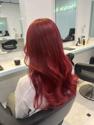 ロング カラー ブリーチカラー 🩵MIZUKIのヘアスタイル