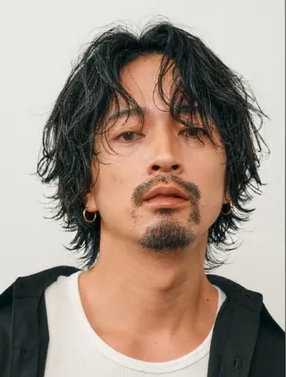 パーマ メンズ 夏果⭐︎fifth 天神 海外風パーマのヘアスタイル