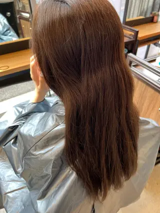 ミディアム カラー ✨髪質改善 縮毛矯正 艶髪 立川 コウキ✨のヘアスタイル