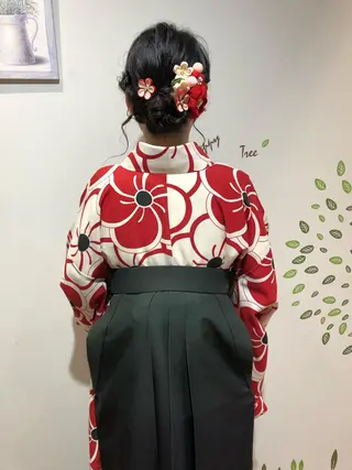 ロング ヘアアレンジ 青野 文香のヘアスタイル